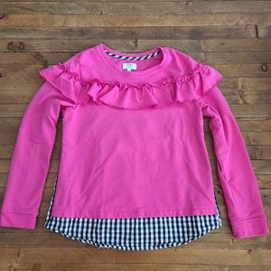 Crown & Ivy Girls Longsleeve Short Sz L